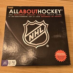NHL All About Hockey Trivia Game - Black, White, Red